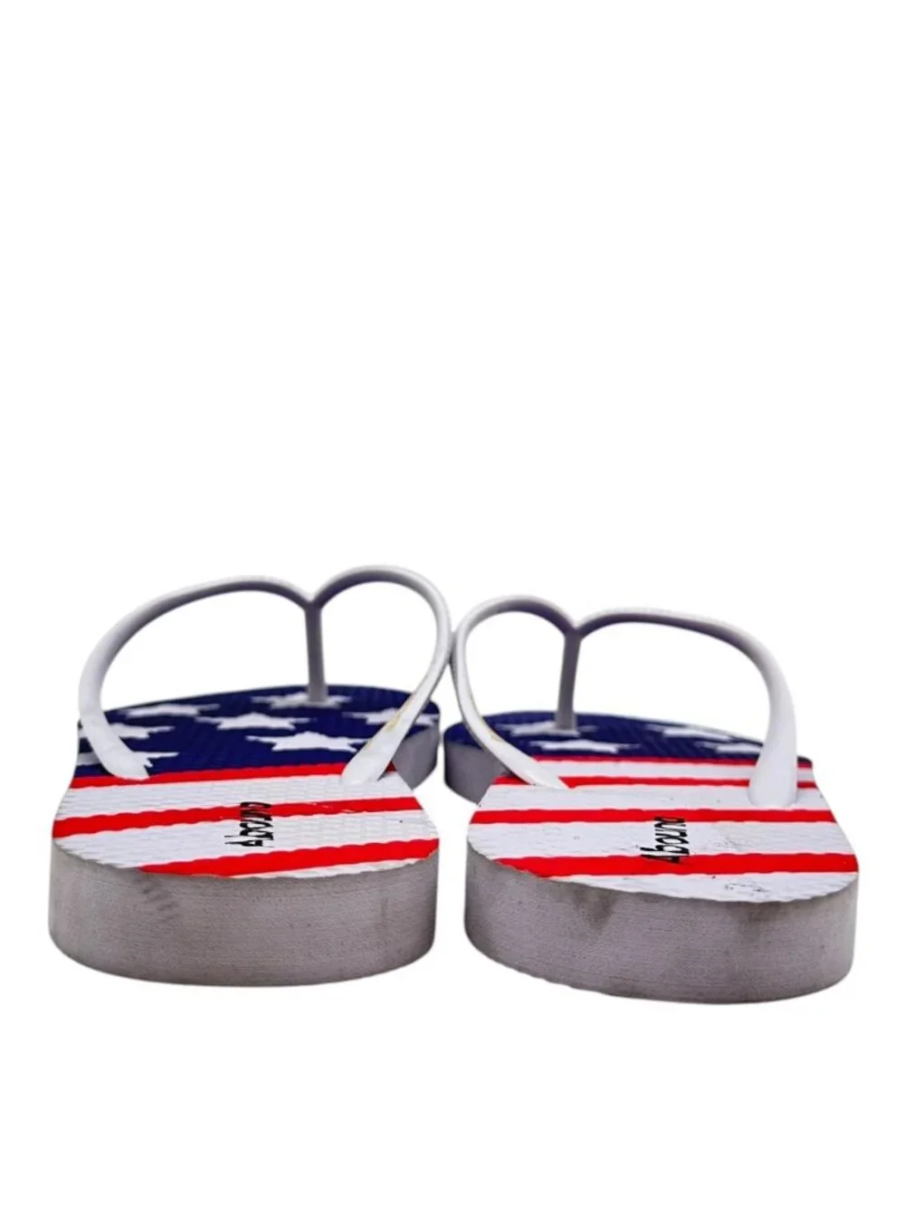 Nordstrom Abound Flip Flop Sandal 11 USA American Flag Thong Slide Beach Pool